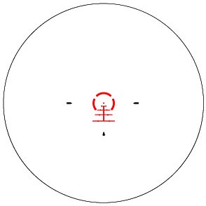 Оптический прицел Vortex Strike Eagle 1-8x24 AR-BDC-2 с подсветкой (SE-1824-1)