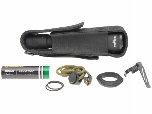 Фонарь Armytek Predator Pro Magnet USB XHP35 HI свет тёплый