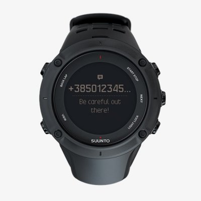 Часы SUUNTO AMBIT3 PEAK Black (HR) Без нагрудного поясного пульсометра